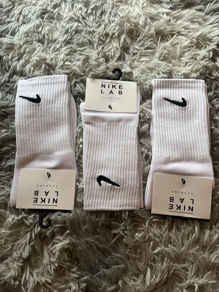 Białe skarpetki nike nowe drill drip jordan