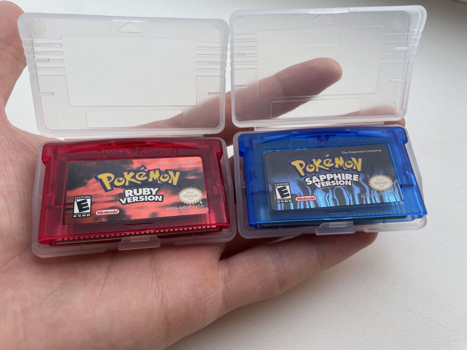 Гра Pokemon Sapphire, Ruby для GameBoy Advance gba