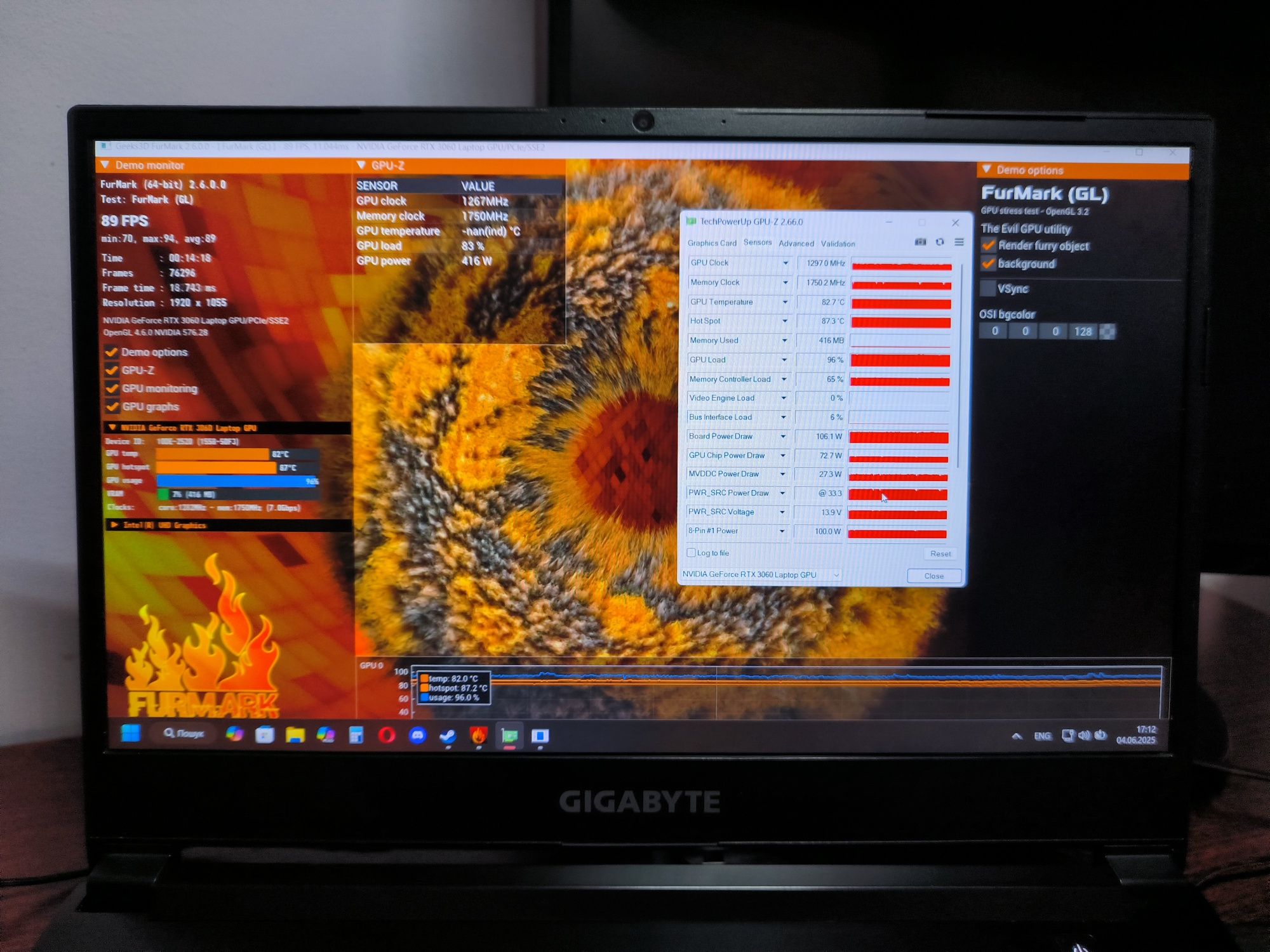 Gigabyte G5 / rtx 3060 105w / i5 10500h / 16gb ddr4 / 512gb ssd