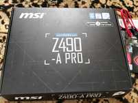 Płyta Główna MSI Z490-A PRO z Kluczem windows 10 i 11 LGA 1200