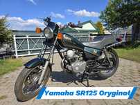 Yamaha sr 125 stan idealny oryginalny Niski Przebieg! 1992 rok