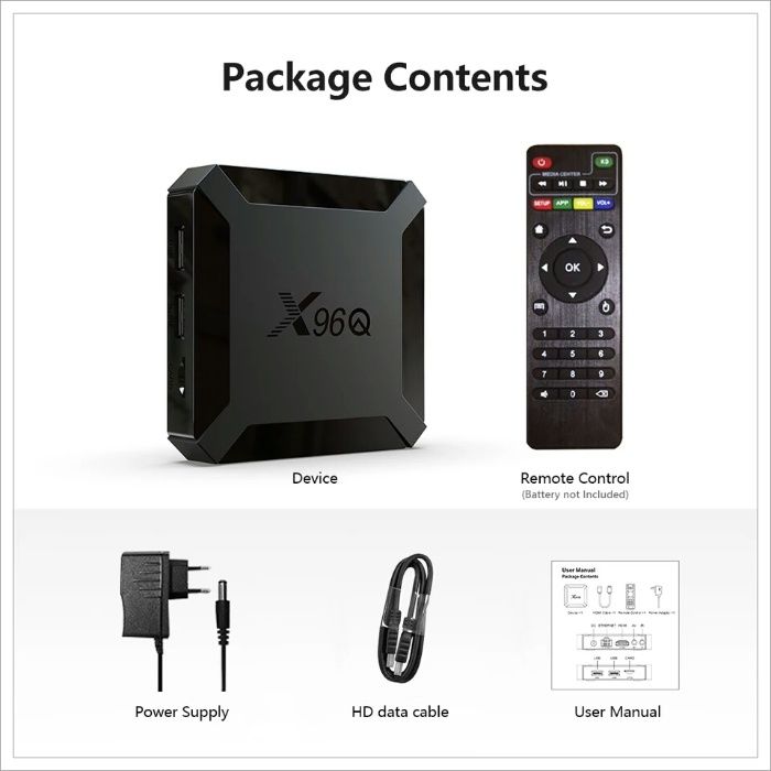 Box Android X96Q 2Gb+16GB