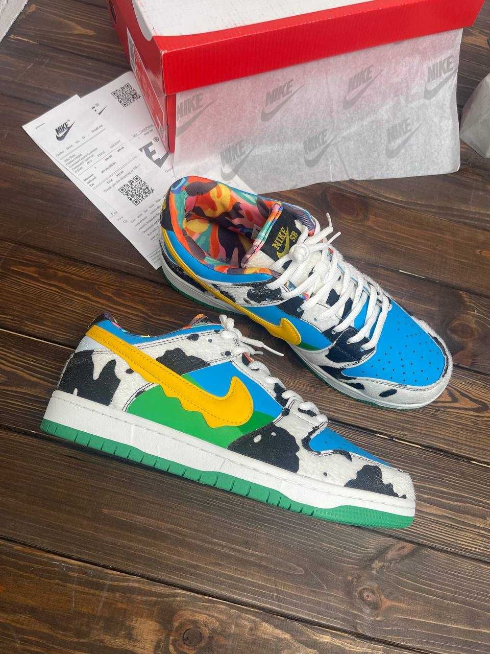 ЗНИЖКА‼️ 43 (27,5 см) Nike SB Dunk Ben & Jerry's Chunky Dunky найк СБ