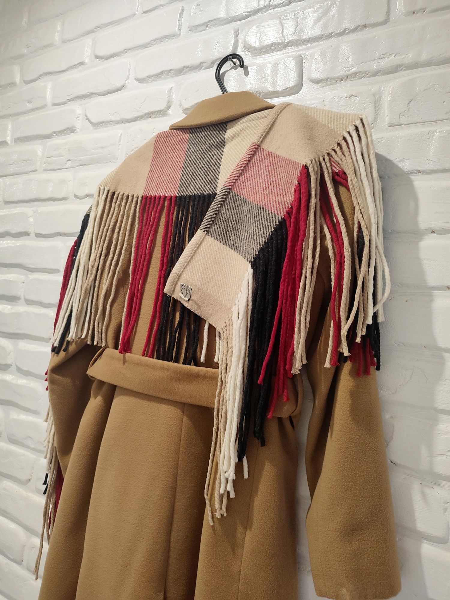 Оригінальний шарф Burberry з вовни меріноса та кашеміру