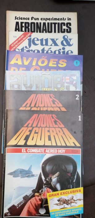 Lote de revistas sobre armas