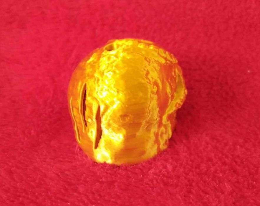 Aztecka Czaszka Śmierci Figurka Gwizdek