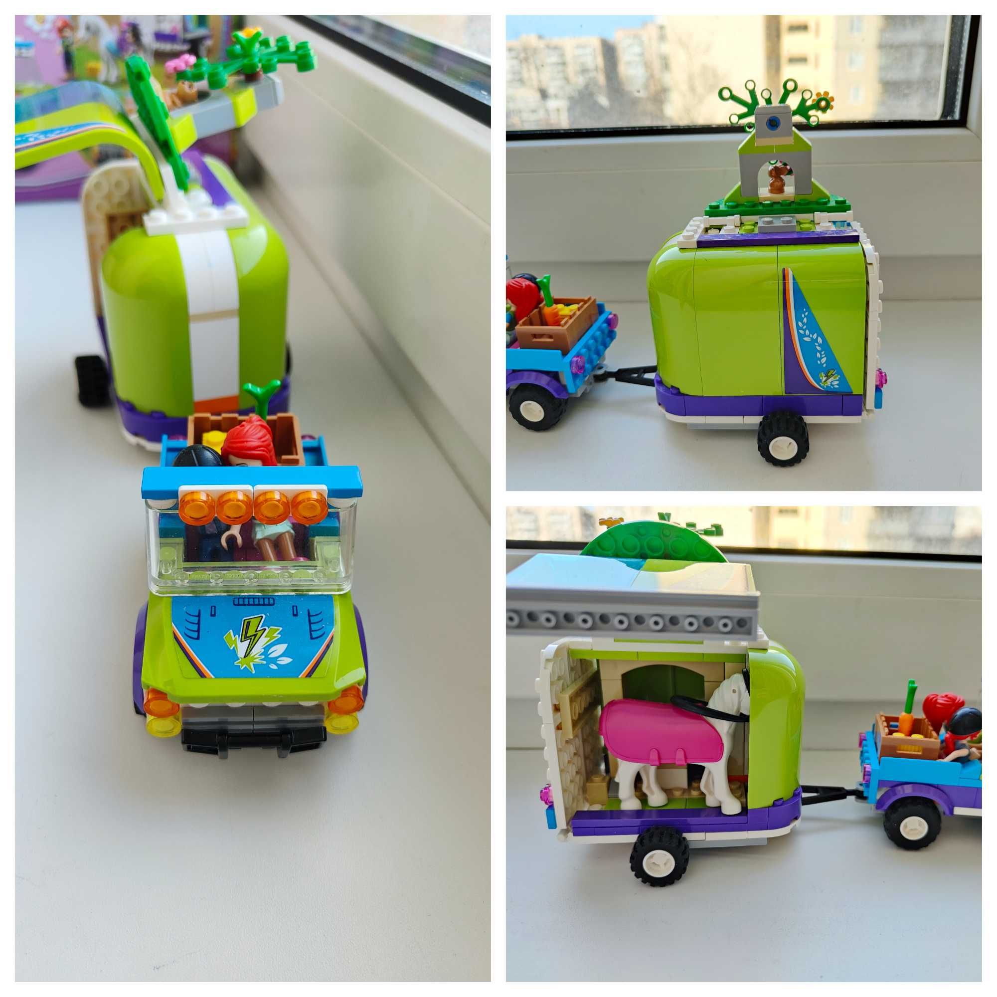 Конструктор Lego friends 41371 Трейлер для конячки дівчинки лего френд