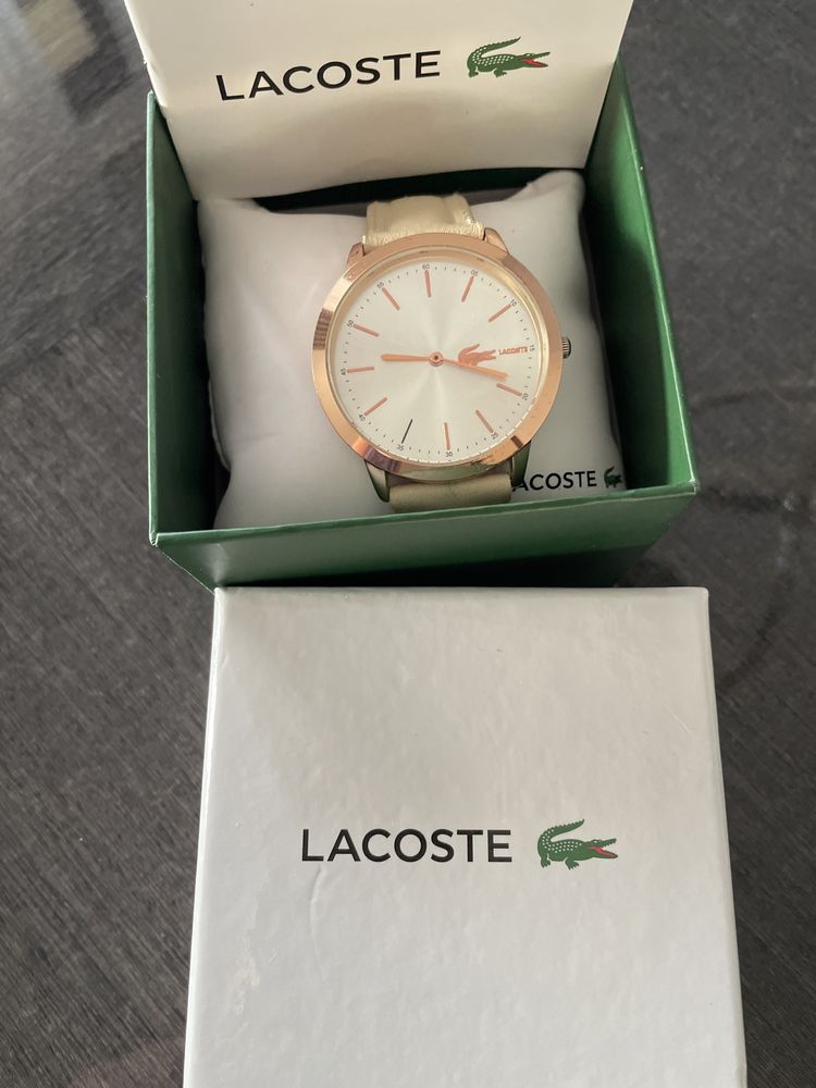Zegarek damski Lacoste Cannes oryginalny logo jak nowy