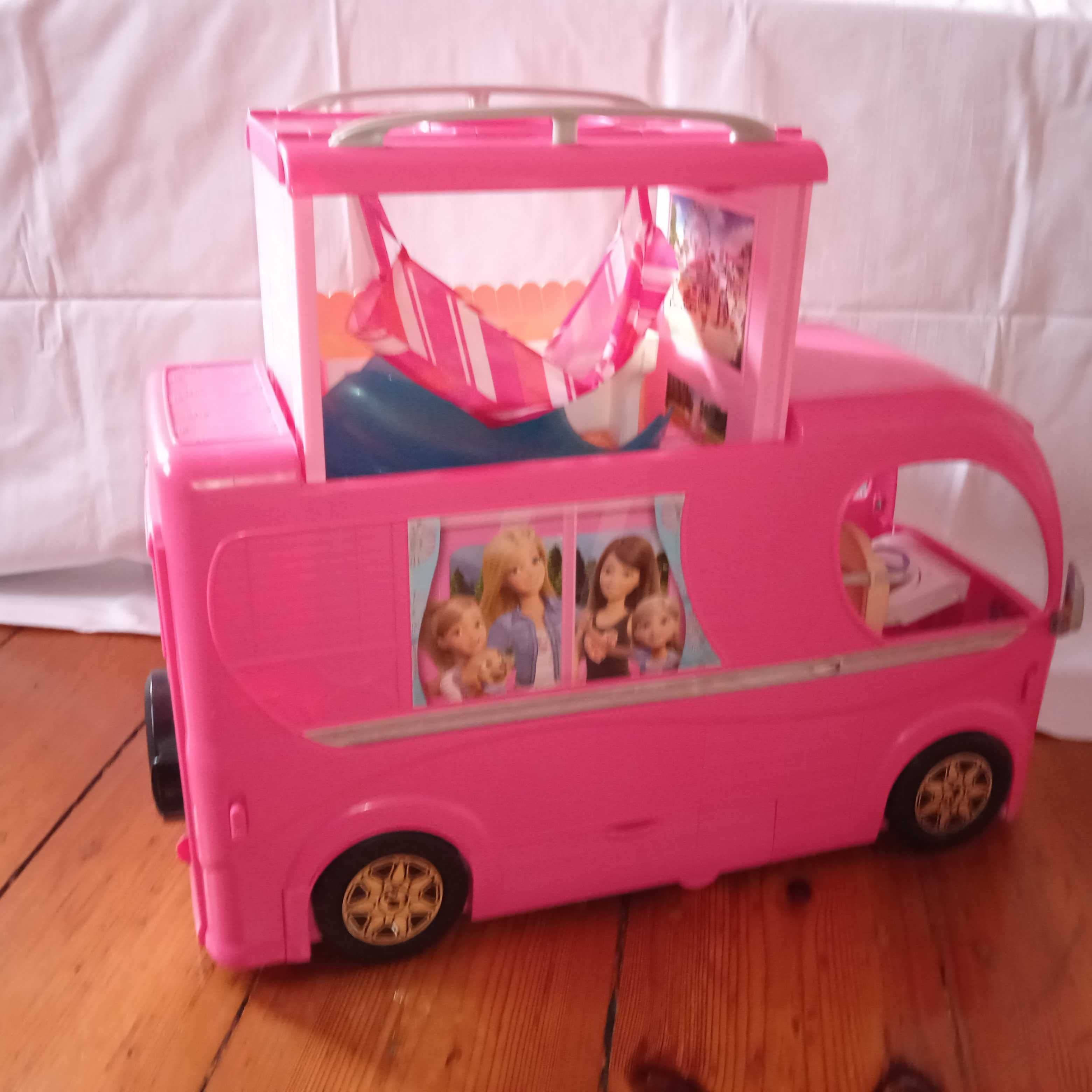 Barbie POP-UP Camper -Samochód dla lalek Barbie