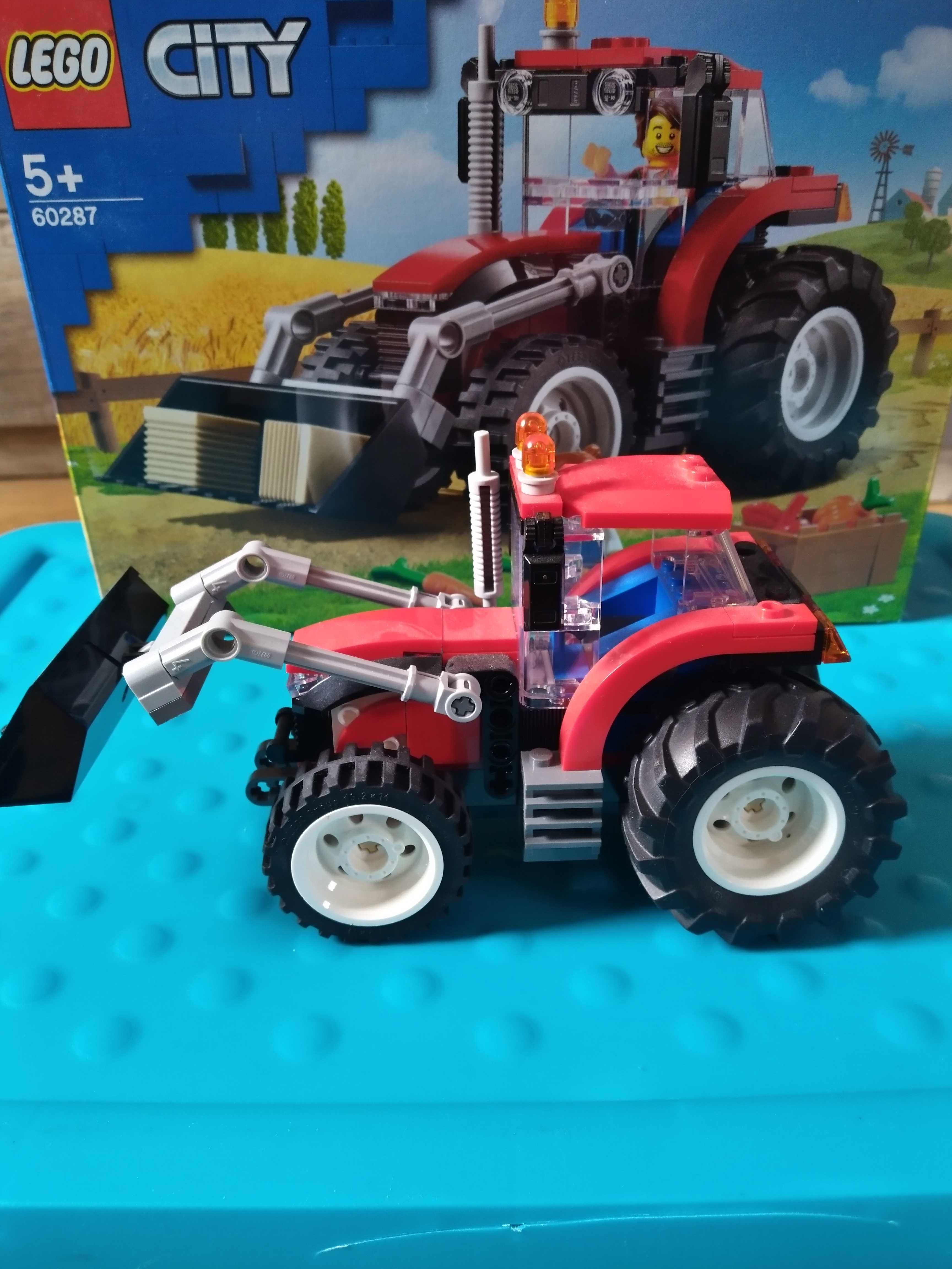 Klocki LEGO traktor