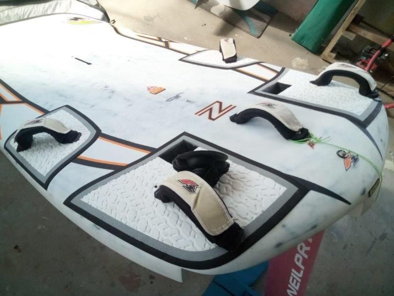 Zestaw Foil Gaastra + deska f2 + Gaastra 8.6+ Gun 9.5