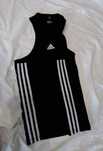 Спортивная майка Adidas original на лампасах