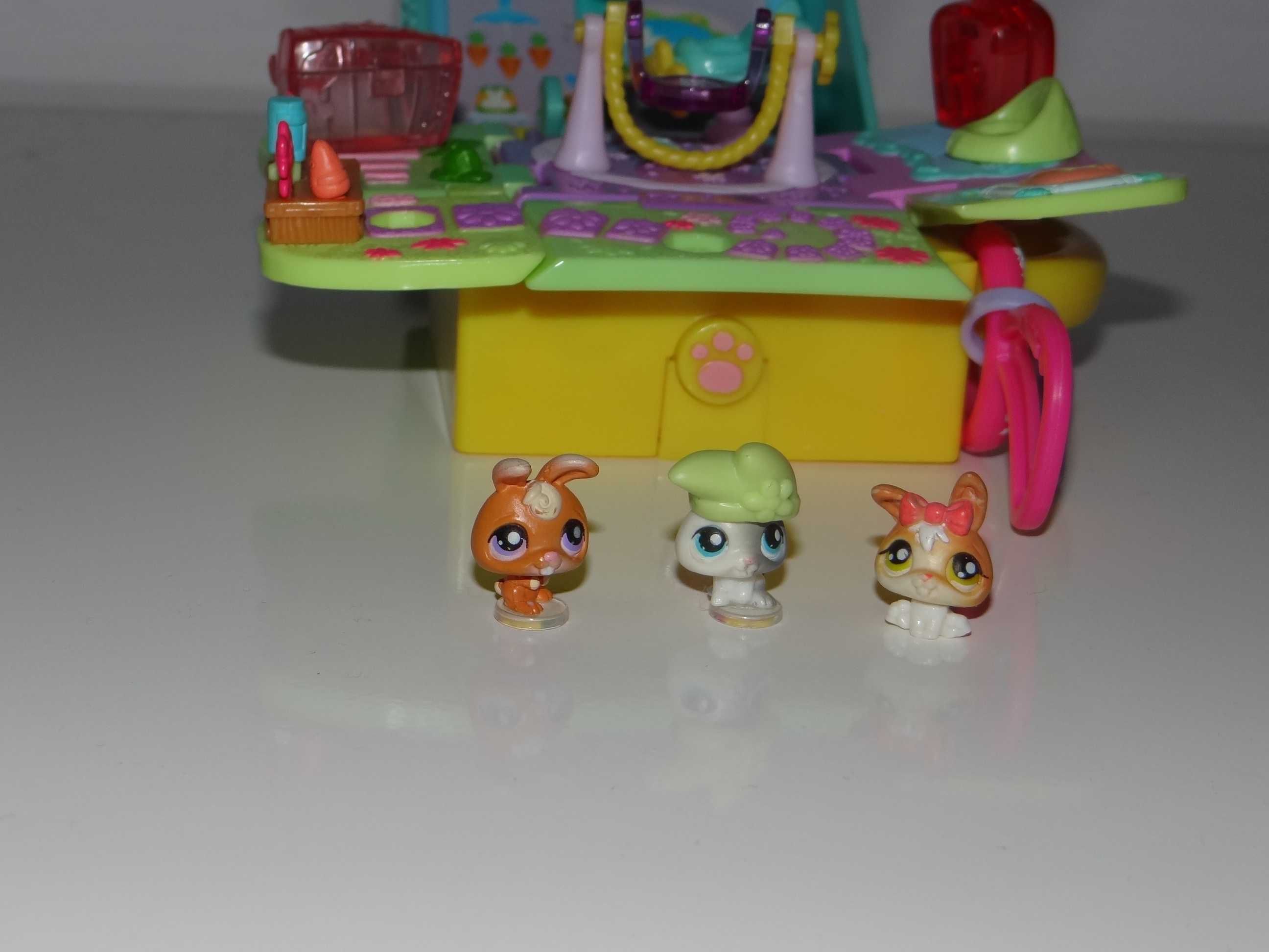 UNiKAt ! LPS Littlest Pet Shop Plac Zabaw z mini króliczkami CUDO