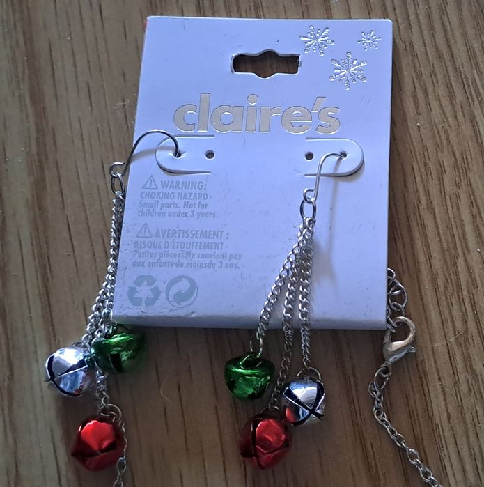 Conjunto Colar e brincos Clarie's - Novo