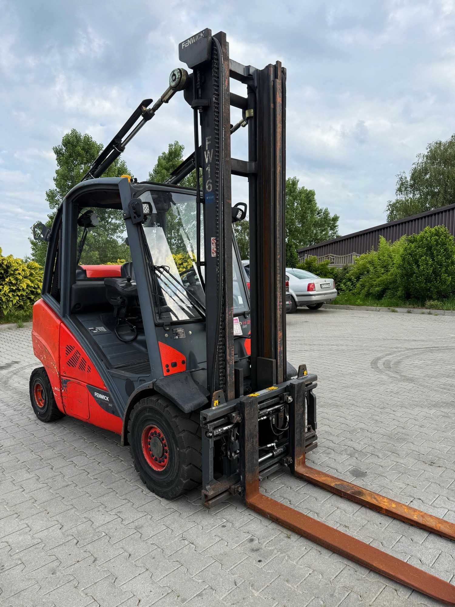 wózek widłowy LINDE H35T-02 EVO 3500kg 4.40m przesuw pozycjoner 2016'