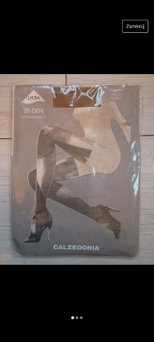 Nowe pończochy samonośne Calzedonia