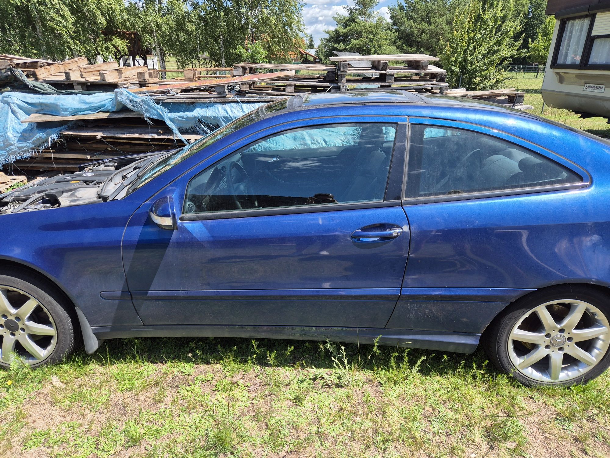 Sprzedam części Mercedes w203 coupe c230 kompresor