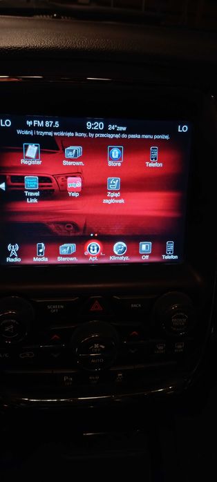 Konwersja USA - EU Dodge Jeep Chrysler. Lampy, język, jednostki, mapy