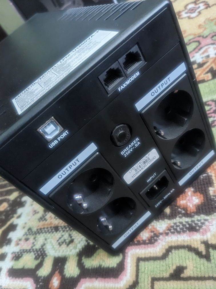 Джерело Безперебійного Живлення (ДБЖ) Logic Power LPM-U1400VA