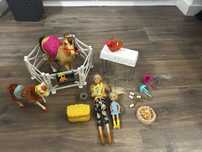 Stajnia barbie konie komplet polecam