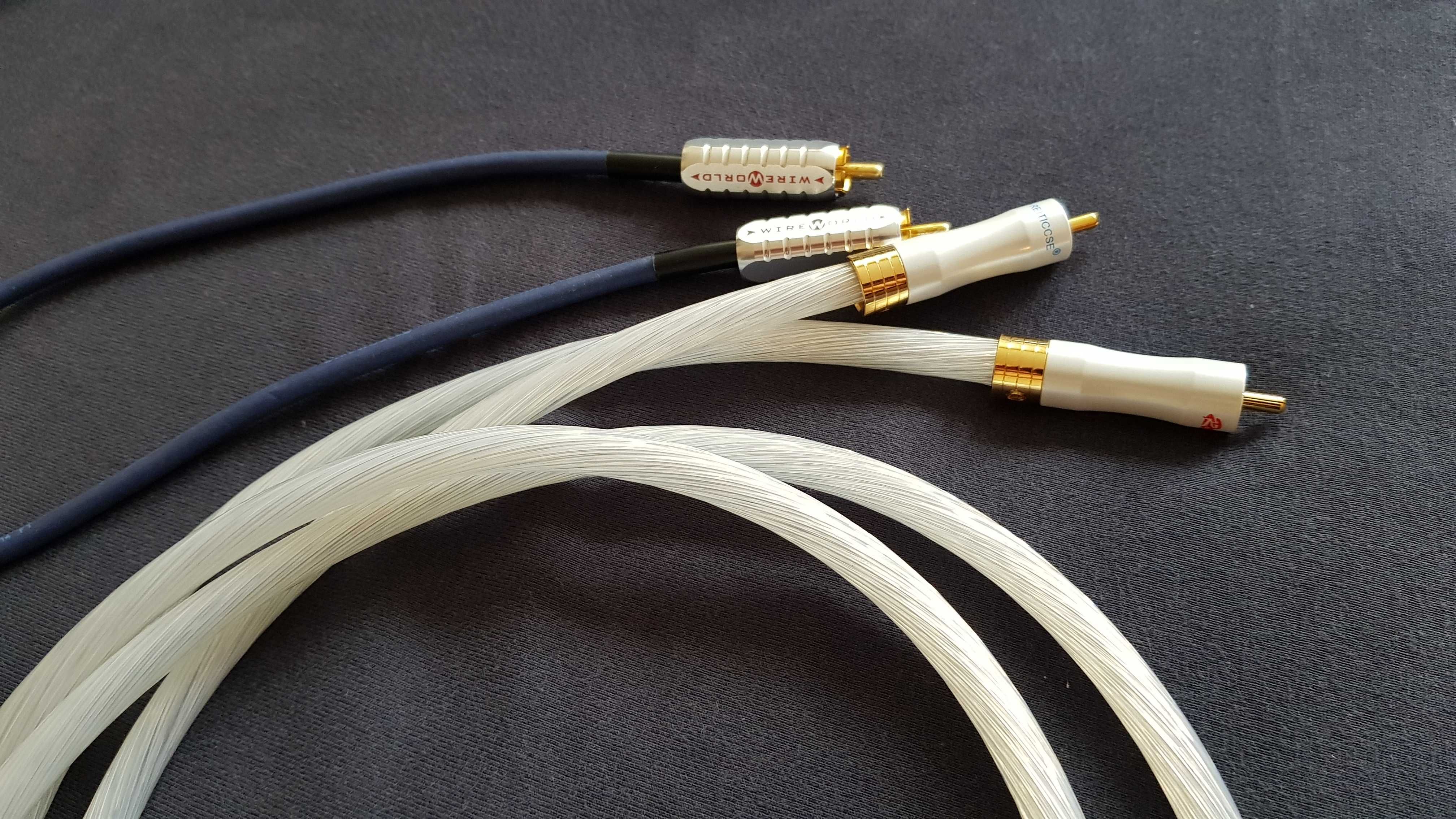 kabel audio rca silver długośc 1,5m
