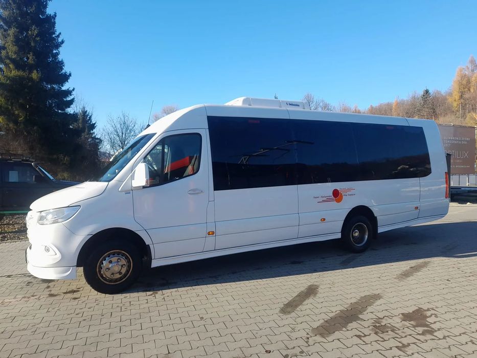 Mercedes-Benz sprinter 519  2x klimatyzacja , webasto , silnik 3L , 27 miejsc