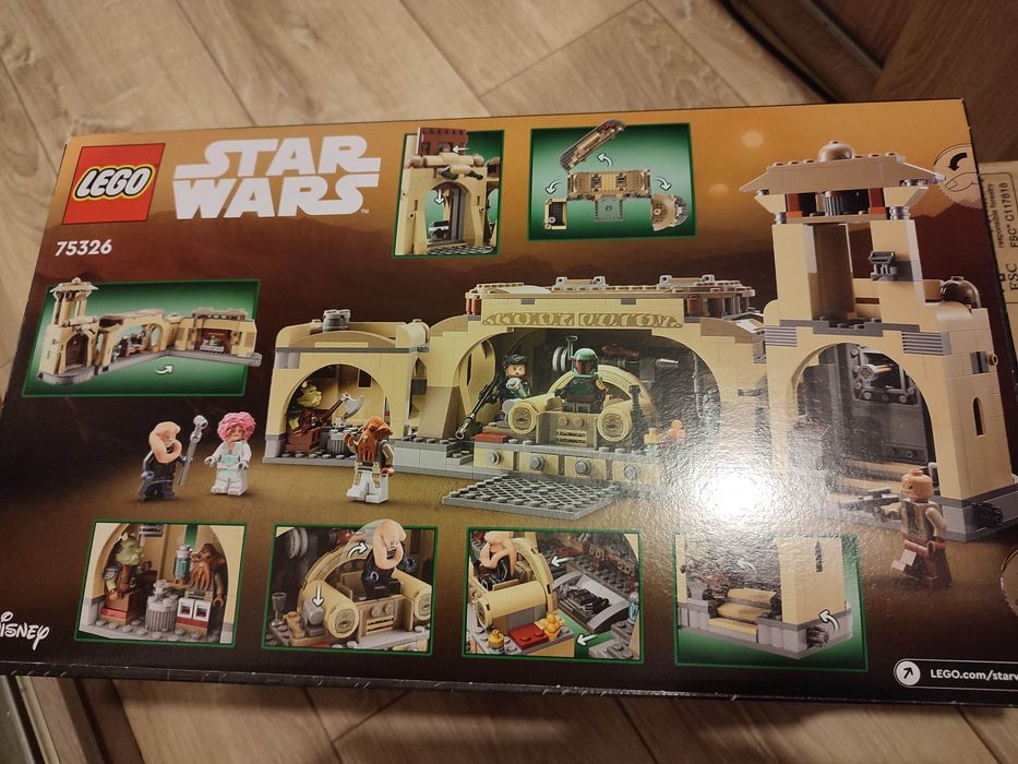 LEGO® 75326 Star Wars - Sala tronowa Boby Fetta