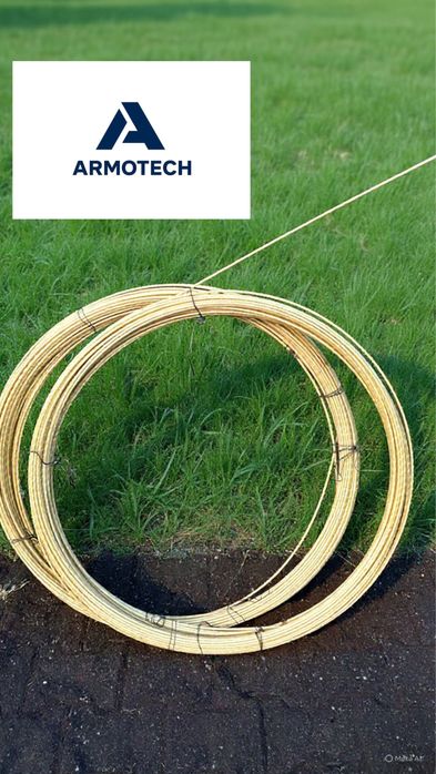 Pręty kompozytowe żółte – lekkie i trwałe do ogrodu i szklarni