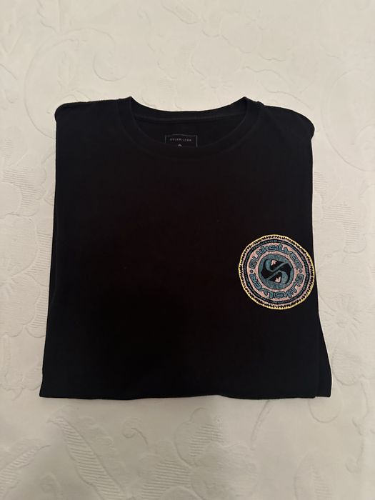 Quicksiver Tshirt manga comprida