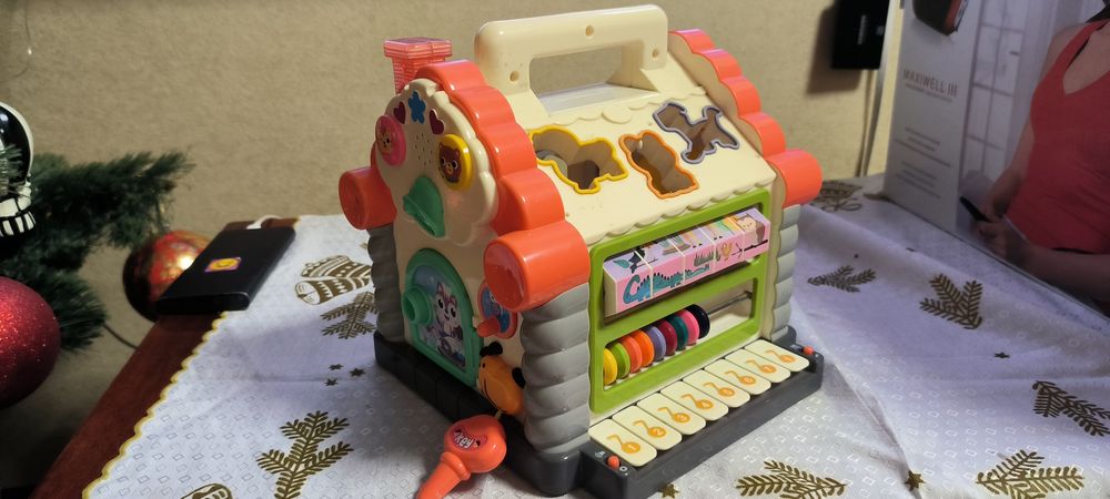 Сортер дитячий, будинок