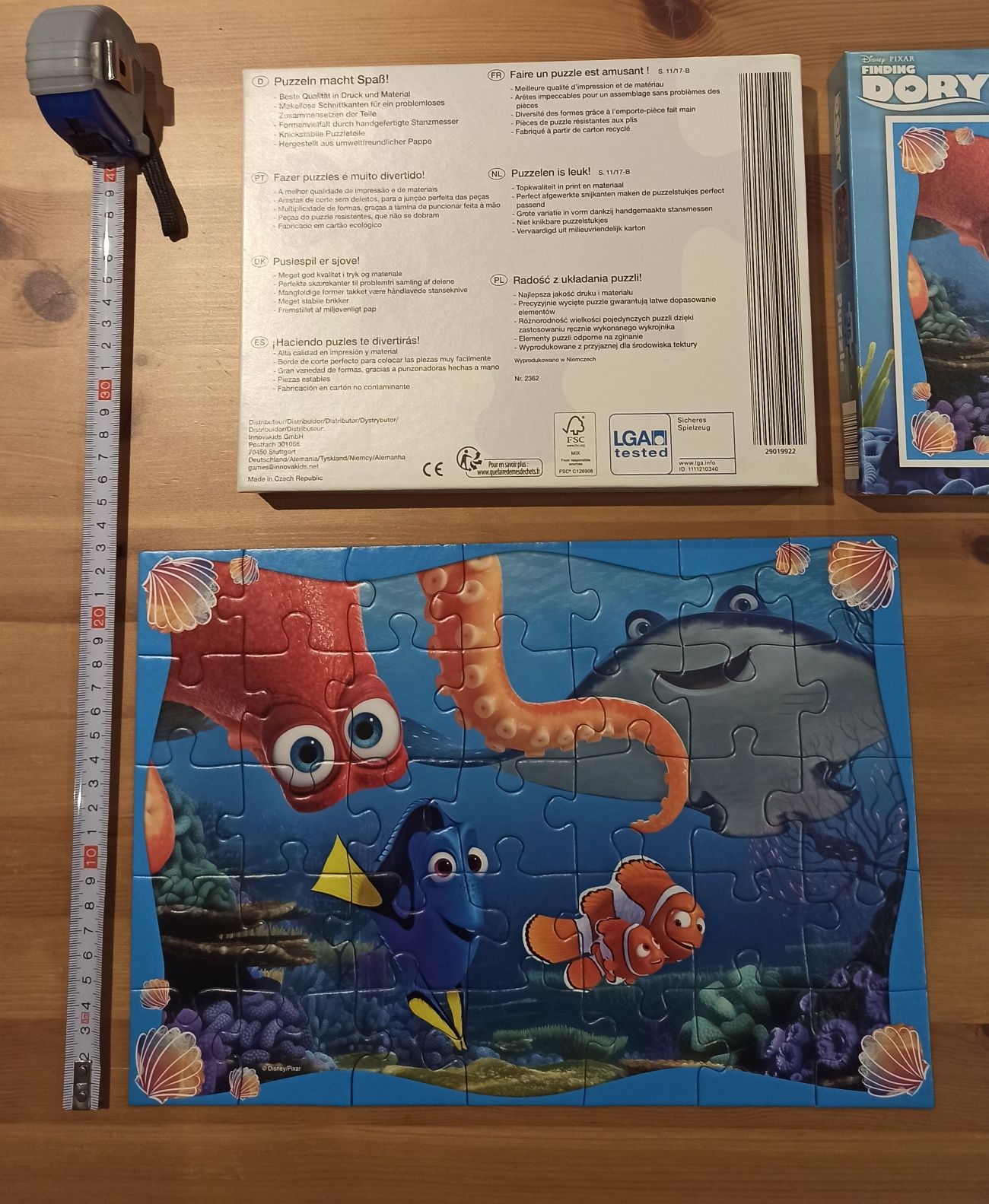 Puzzle 35 elementów Gdzie jest Dory Disney 4+