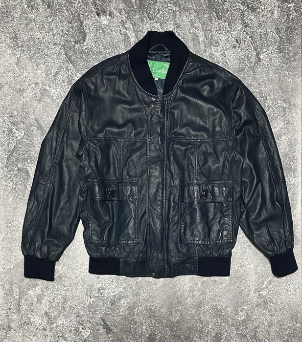 Шкіряна куртка Real Leather (Vera Pelle) made in Italy, розмір XL