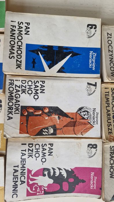 Pan samochodzik biala seria wyspa złoczyńców, templariusze i inne