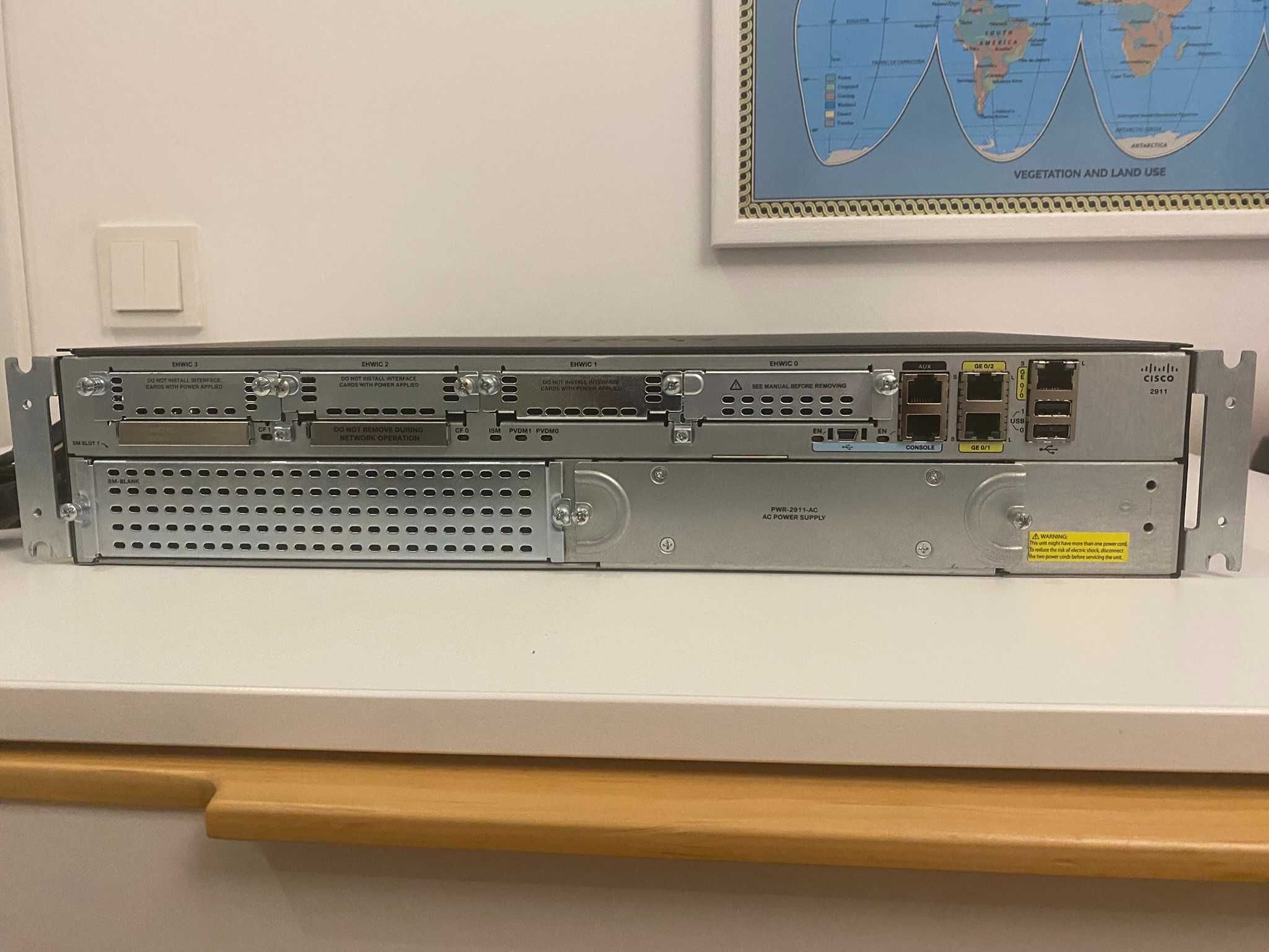 Маршрутизатор (роутер) Cisco 2911/K9 V04