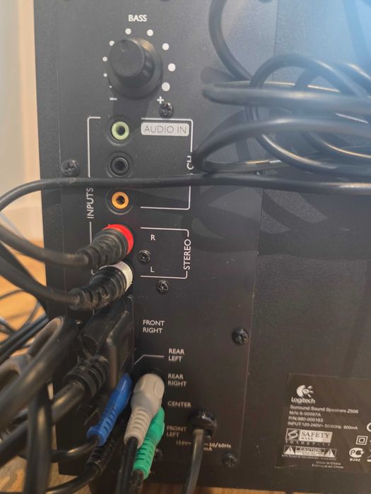 Głośniki komputerowe 5.1 Logitech Z506