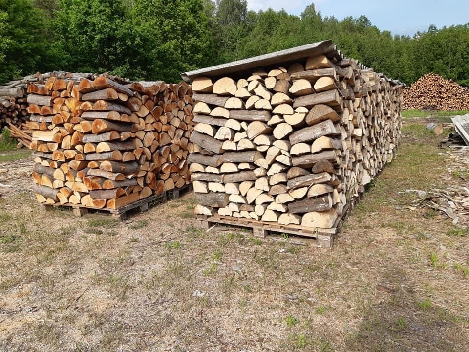 Drewno opałowe kominkowe Ukladane uczciwe metry suche jakość