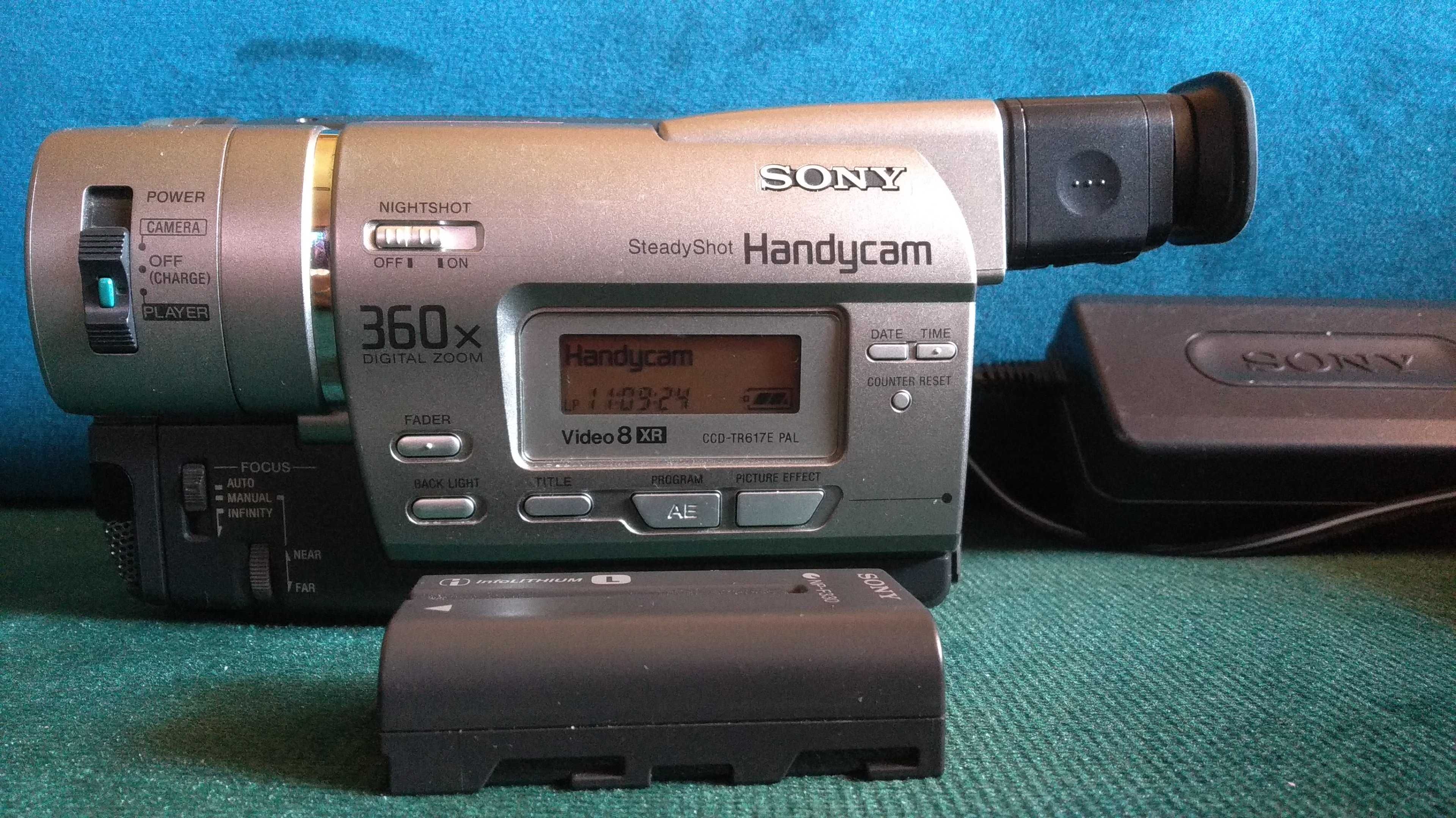 Kamera Sony CCD TR-617E + dodatkowa bateria + zasilacz + GRATIS