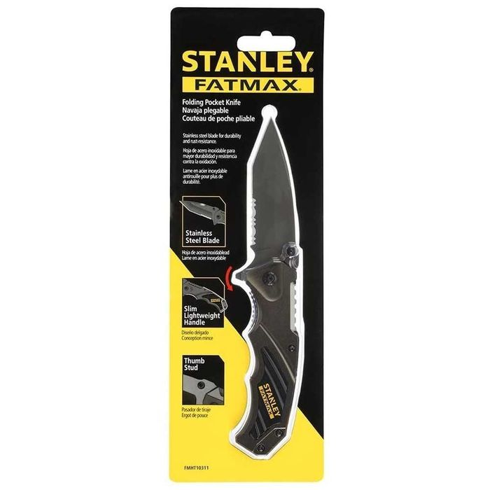 Ніж FatMax STANLEY FMHT0-10311 80мм і формою заточування полусеррейтор