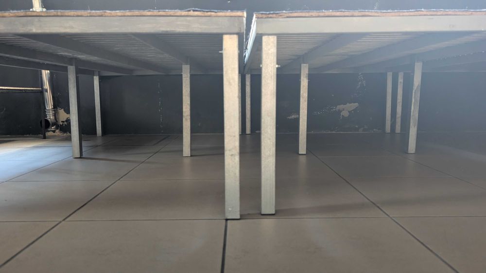 Palco em módulos de 5m por 2m