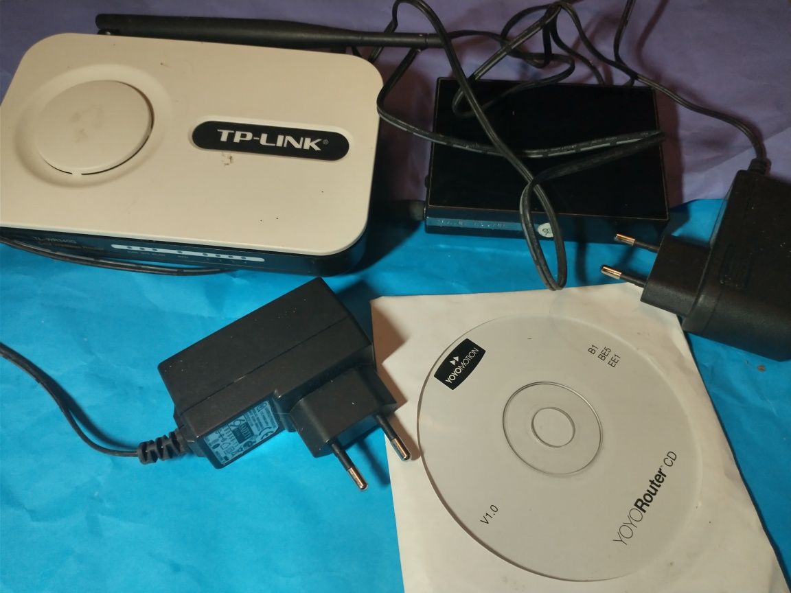 Routery TP-LINK TL-WR340G i YOYO travel router
