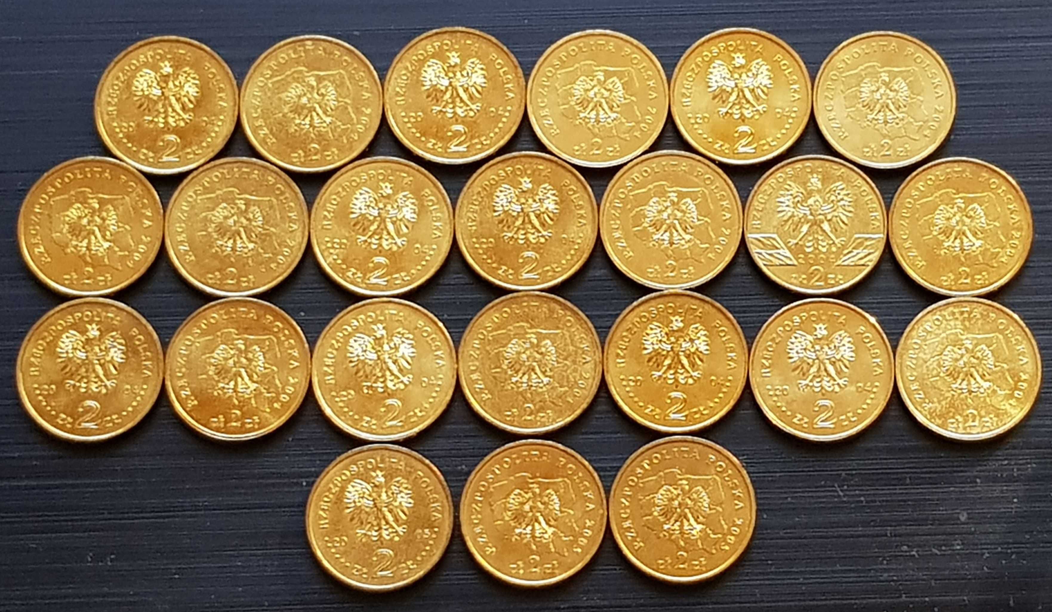 2 ZŁOTE GOLD NORDIC Zestaw 35 monet