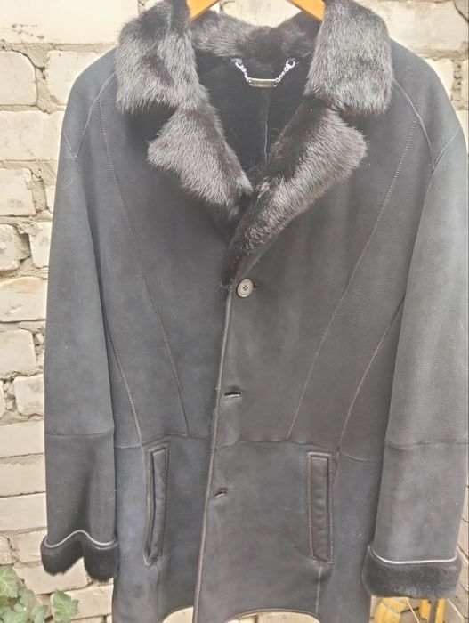 Продам итальянскую мужскую дубленку ENRICO FERRETTI (шикарное состояни