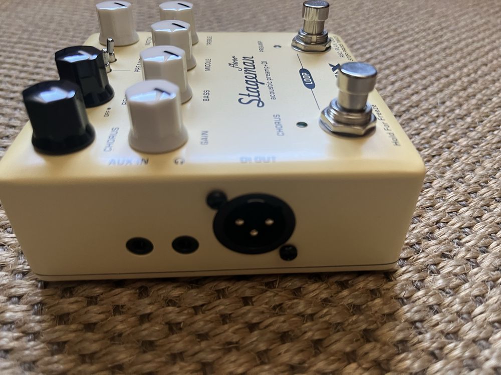 Pedal Nux Stageman l Preamp + Looper + Di