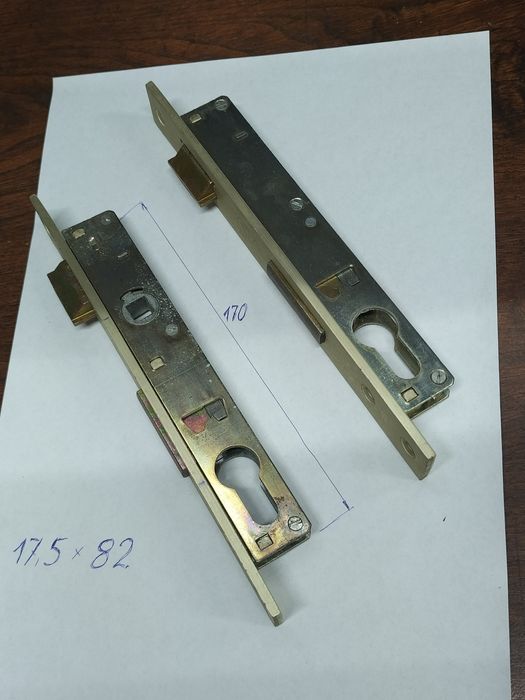 Zamki do furtki o wąskim profilu