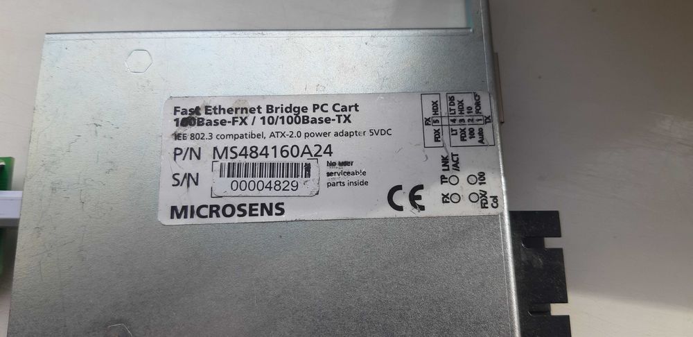 PC Bridge 10/100Base-TX / 100Base-FX, multimode 1310 nm SC duplex