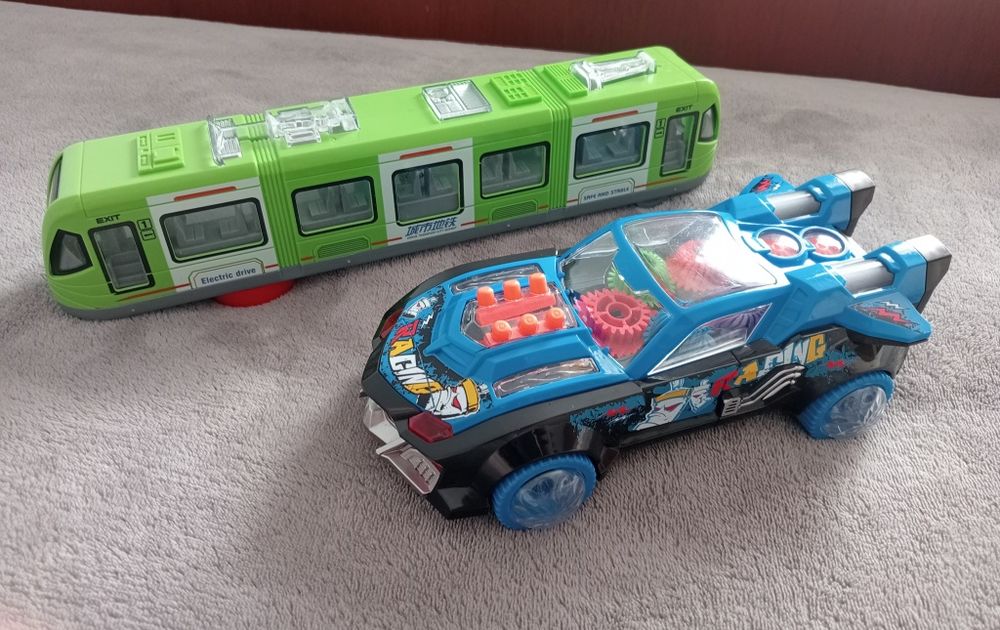 Музична машинка поїзд музикальний іграшковий потяг