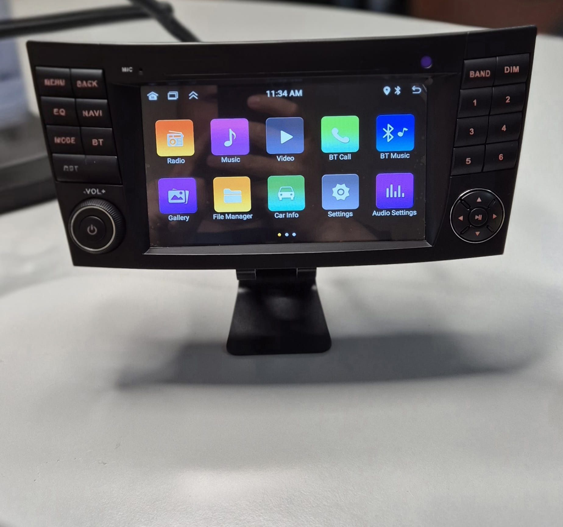Rádio Android para Mercedes W211