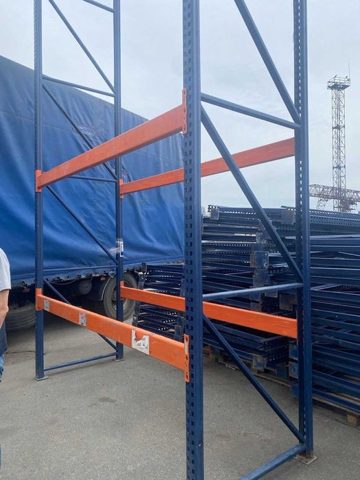 Стелажі для складу. Під євро палети та американки. Нові та Б\У