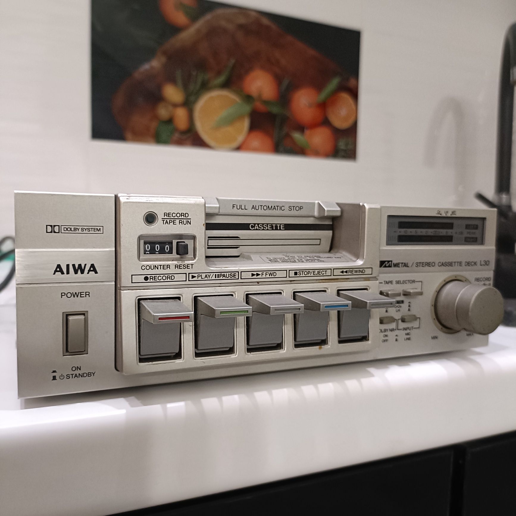 Aiwa l30 magnetofon kasetowy