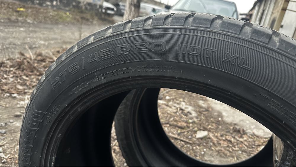 Nokian Hakkapelitta 8 SUV зима 255/45 r20 275/45 r20 разноширокая